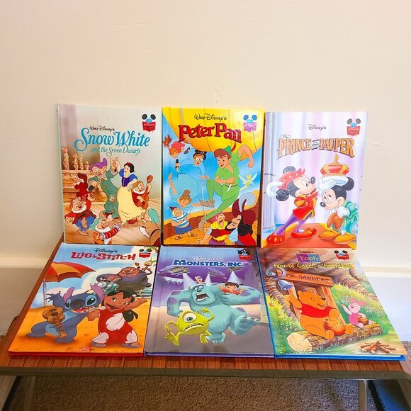 Six Disney Hardcover Books - Picture 2 of 16